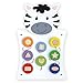 SPARK & WOW SPARK  WOW Zebra Activity Wall Panel  Ages 18m  Montessori Sensory Wall Toy  Nesting Shape Activity  Busy Board  Toddler Room Decor - Image 4