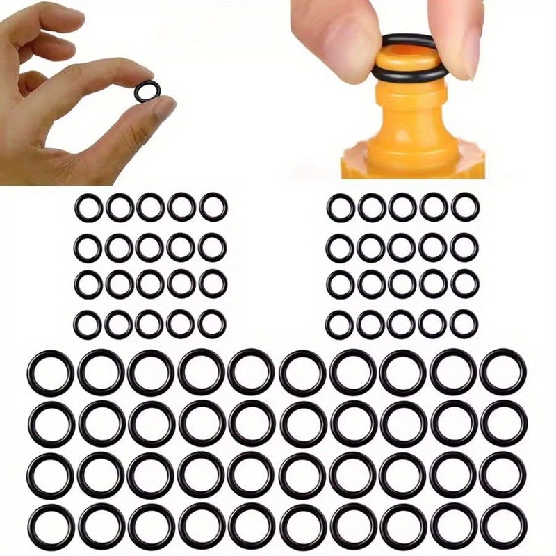 225 Pcs O Ring Kit Durable Rubber Gaskets Oil Water Resistant Automotive Mechanical Seal for Pipes - Image 2