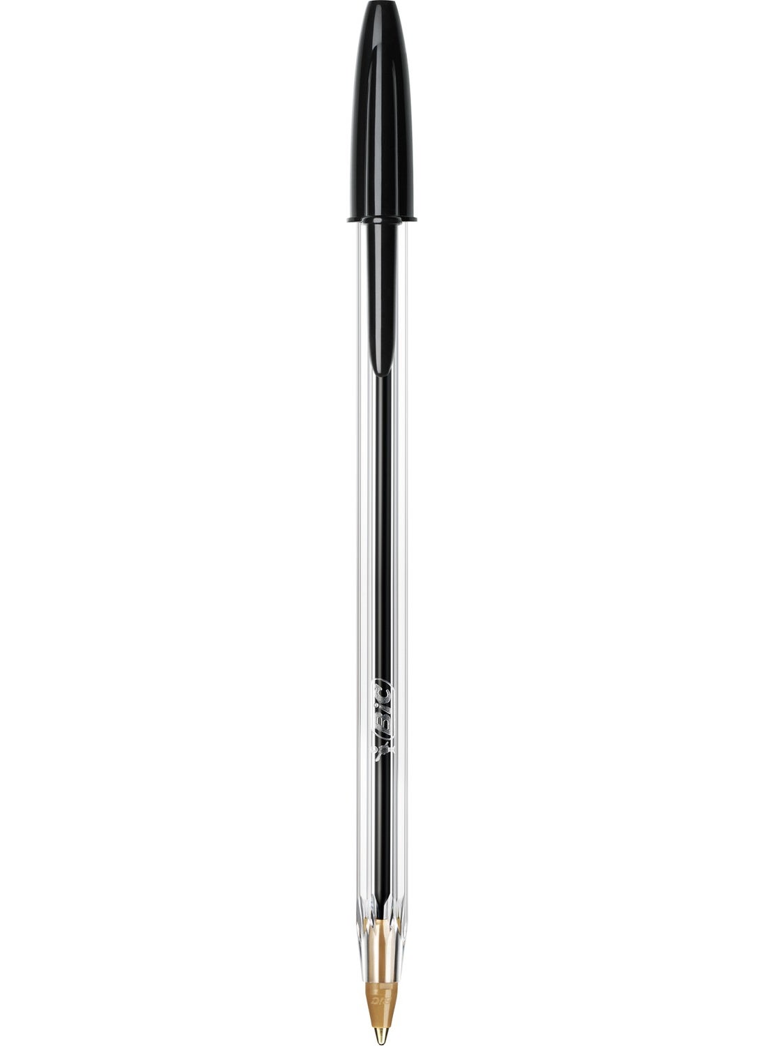 Bic Cristal Medium Ballpoint Pen Black Box of 50  - Image 5