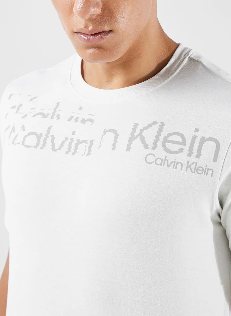 Calvin Klein Sports Logo Ss T-Shirt