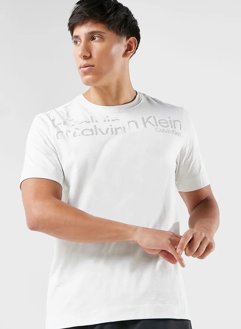 Calvin Klein Sports Logo Ss T-Shirt