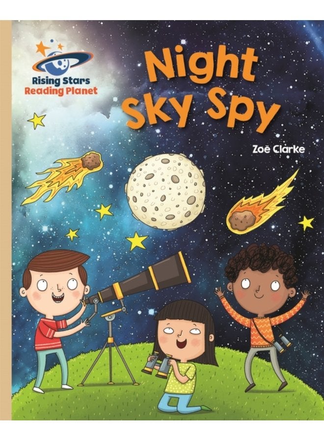 Reading Planet Night Sky Spy Gold Galaxy - Paperback