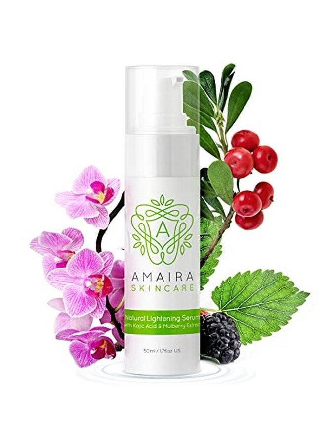 Amaira Natural Skincare - Amaira Intimate Lightening Serum Bleaching Cream For Private Areas Skin Bleach Sensitive Spots For Women Gentle Kojic Acid Dark Inner Thigh & Privates Brightening (1.7Oz) - Image 1