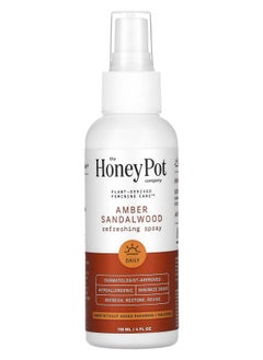 the Honey Pot company Amber Sandalwood Refreshing Spray 4 fl oz (118 ml) 