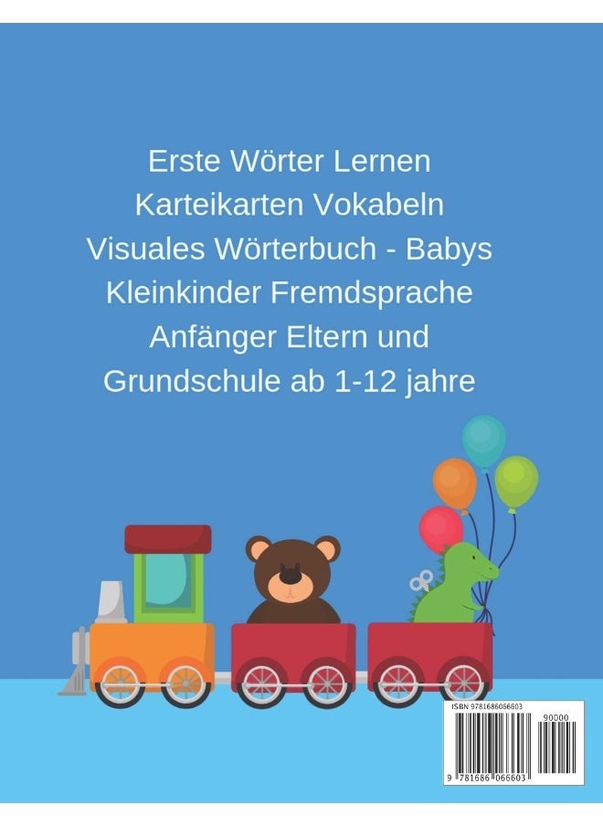null - Deutsch Arabisch Einfache Sprache Kinderbücher Meine Ersten buntes Bildwörterbuch für Kinder, Kindergarten: Erste Wörter Lernen Karteikarten Vokabeln ... Eltern und Grundschule ab 1-12 jahre. - Image 1