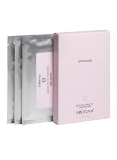 Arcona Starchild Moisture Infusing Sheet Masks Marine Collagen Hyaluronic Acid Lavender Water White Tea + B5 Firms Brightens + Ultra Hydrates Skin 3 Masks. Made In The Usa  - Image 1