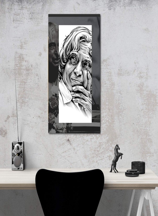 Wildmark A.P.J. Abdul Kalam Poster Photo For Room And Home Wall Premium(Black, 12x18 Inches, Paper) - Image 3