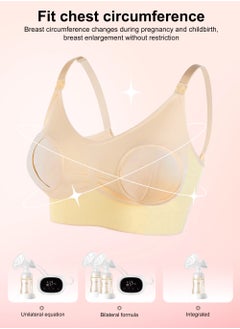 URbazaar 2-Pcs Hands Free Pumping Bra, Adjustable Breast-Pump Holding and Nursing Bra  - Image 5