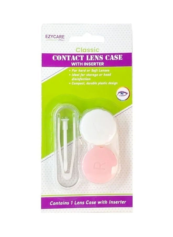 Flents Classic Contact Lens Case With Inserter