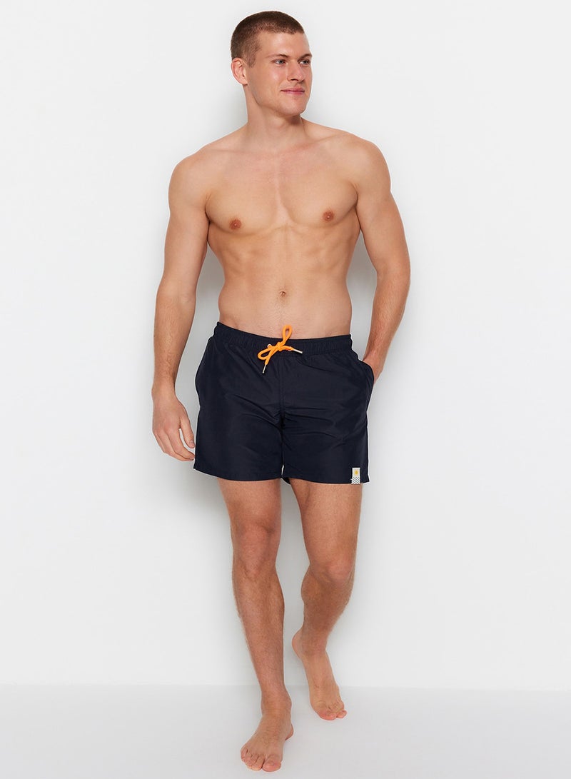 trendyol Navy Blue Standard Size Label Detailed Swimsuit Swim Shorts Tmnss23Ds00026 - Image 2