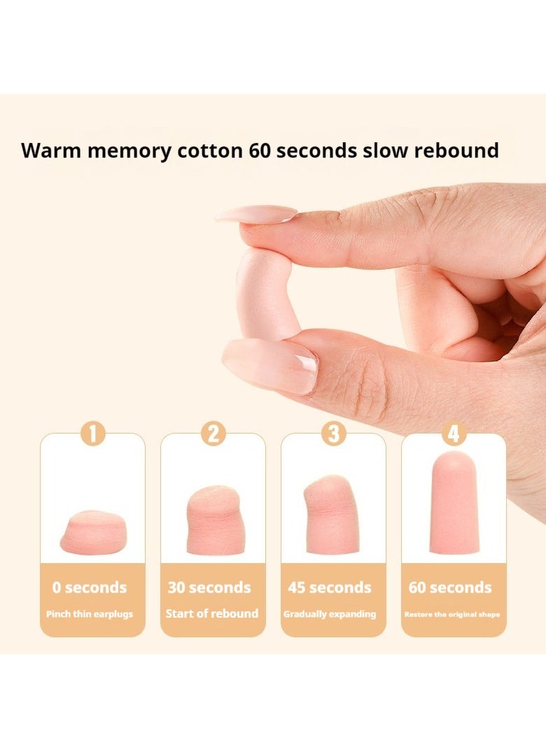 Generic EarPlugs,10 PCS Earplugs To Sleep Noise, Ear plugs for Swimming Earplug For Noise Cancelling Ultra Soft, Reusable Ear plug For Travel  - Image 3