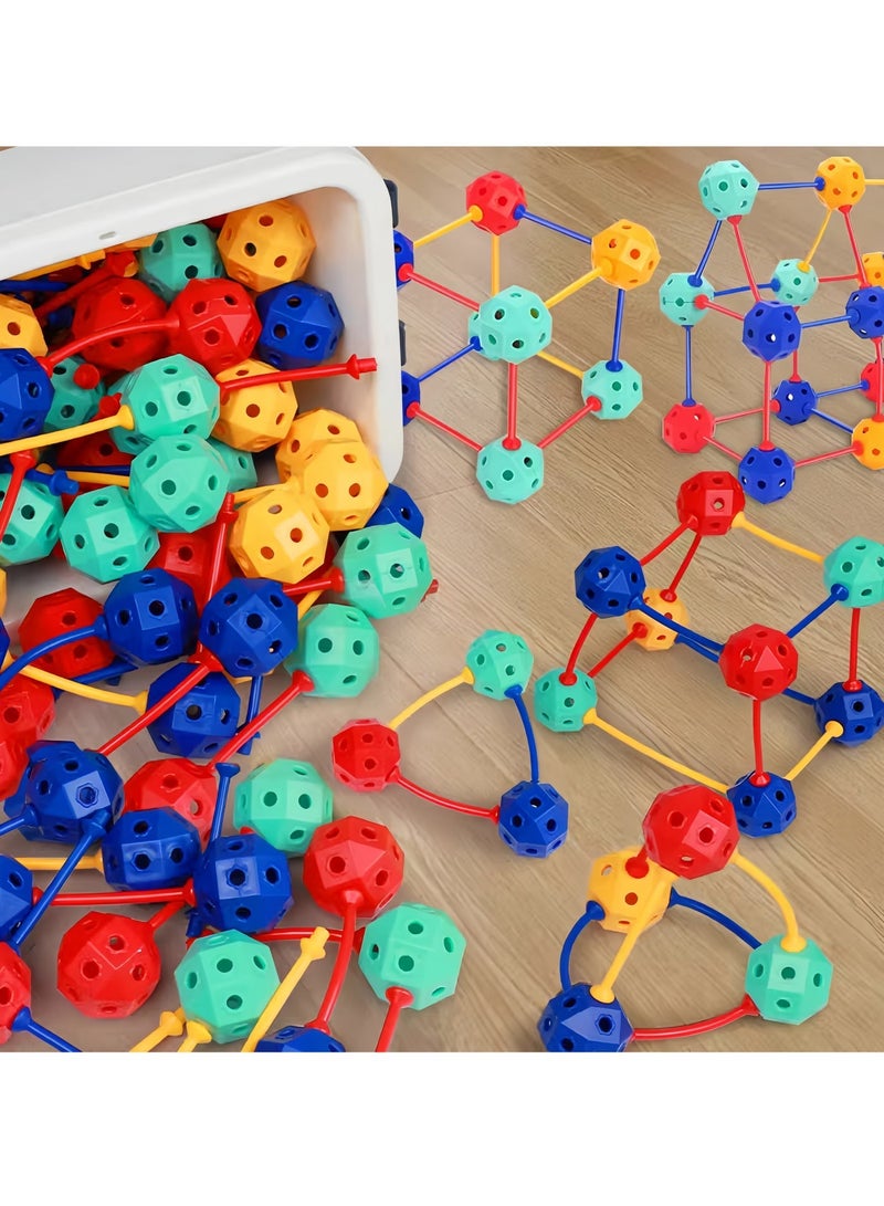 75Pcs Building Blocks for Toddlers & Kids Toy Building Sets with Storage Box - Educational Toy DIY Creative 3D Learning Toys s for Boys Girls Kids Age 3+ Years Old - Image 3