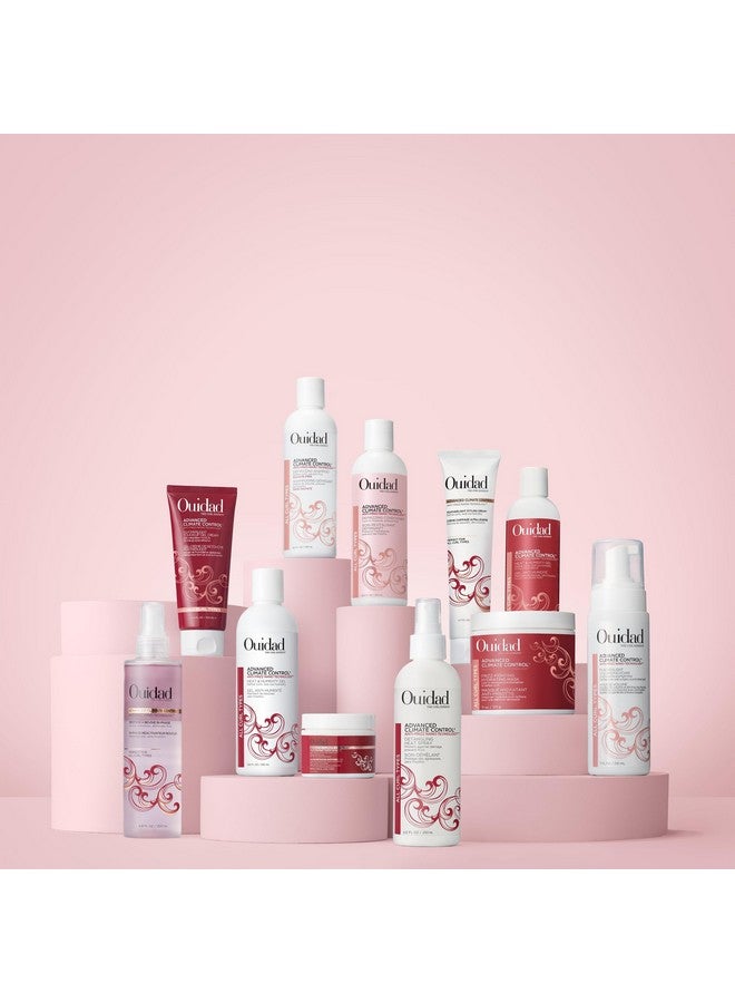 Ouidad Advanced Climate Control Volumizing Foam - 7 fl oz, Lightweight Hair Styling Foam, Anti-Frizz Nano Technology, Adds Volume, Fights Frizz & Defines Curls, Crunch-free Hold, For All Curl Types - Image 5