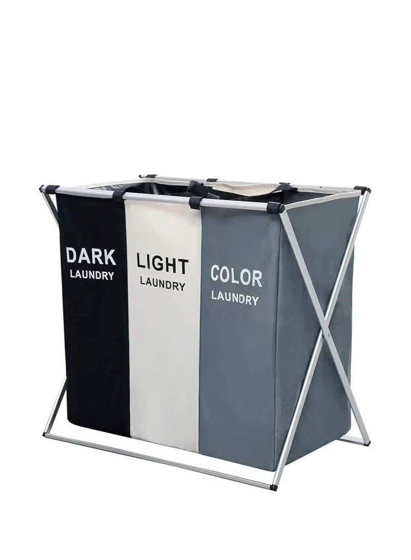 FALMER Laundry Storage Basket Multicolour 60x60x39cm - Image 4