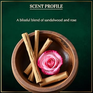DUKHNI Sandalia Rose Attar Oil by Dukhni Long Lasting Arabic Perfume Oils for Men and Women Rose Attar sandal sandalwood oil 30ml Pure Roll On Attar Non alcoholic Vegan Perfume - Image 3