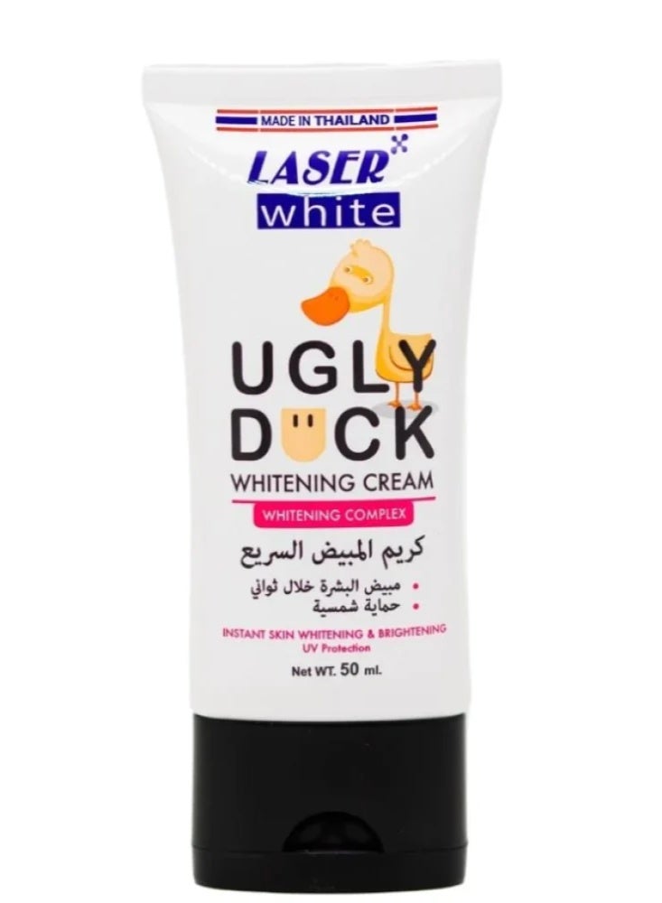 ليزر وايت كريم المبيض السريع علامة البطة