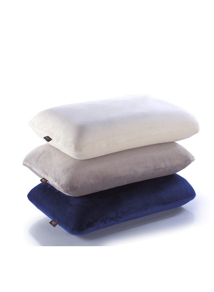 اتش تي مخده نوم طبيه كلاسيك للحصول على الراحه المناسبه , رمادى , 60 * 40 - Image 4