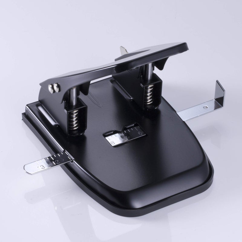 Officemate Standard 2 Hole Paper Punch, 30 Sheets Capacity, Black (90079) - Image 3