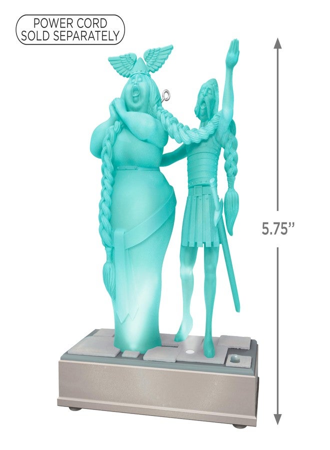 Hallmark Keepsake مجموعة هولمارك كيبسيك ديزني ذا هانتيد مانشن: مغنية الأوبرا مع الإضاءة والصوت، هدايا لمحبي ديزني 2025 - Image 4