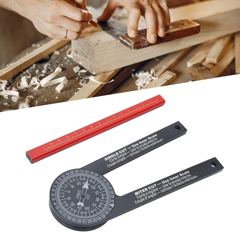 Digital Angle Finder Tool For Miter Saws Woodworking With 360 Degree Rotation - Image 4