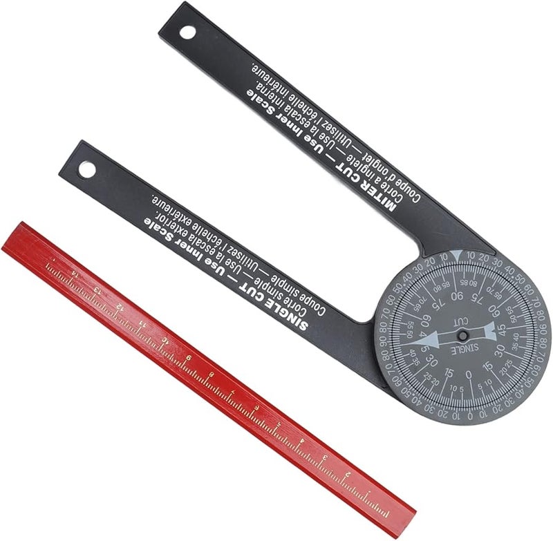 Digital Angle Finder Tool For Miter Saws Woodworking With 360 Degree Rotation - Image 1