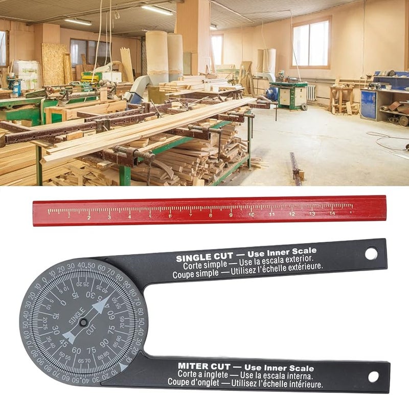Digital Angle Finder Tool For Miter Saws Woodworking With 360 Degree Rotation - Image 3