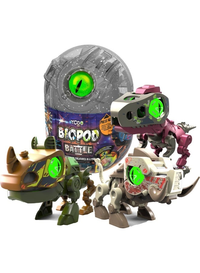 SilverLit - Dinosaure Robot Biopod Battle Single 10 Figures - 88130 - Image 1