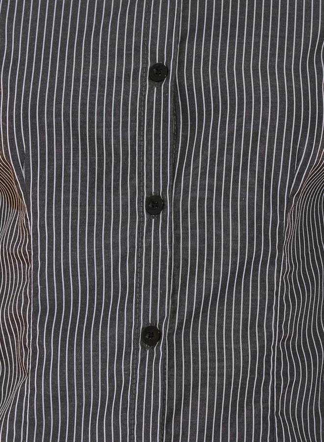 Take Two Striped Regular Fit Long Sleeve Shirt - Image 3