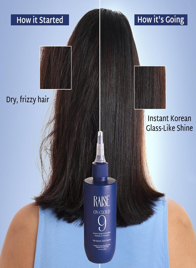 Raise On Cloud 9 Daily & Travel Combo | Scalp & Strand Treatment | Instant Korean Glass like Shine | Amploule to Cream Wash Off treatment| SLS & Paraben Free | 200ml/30ml - Image 5