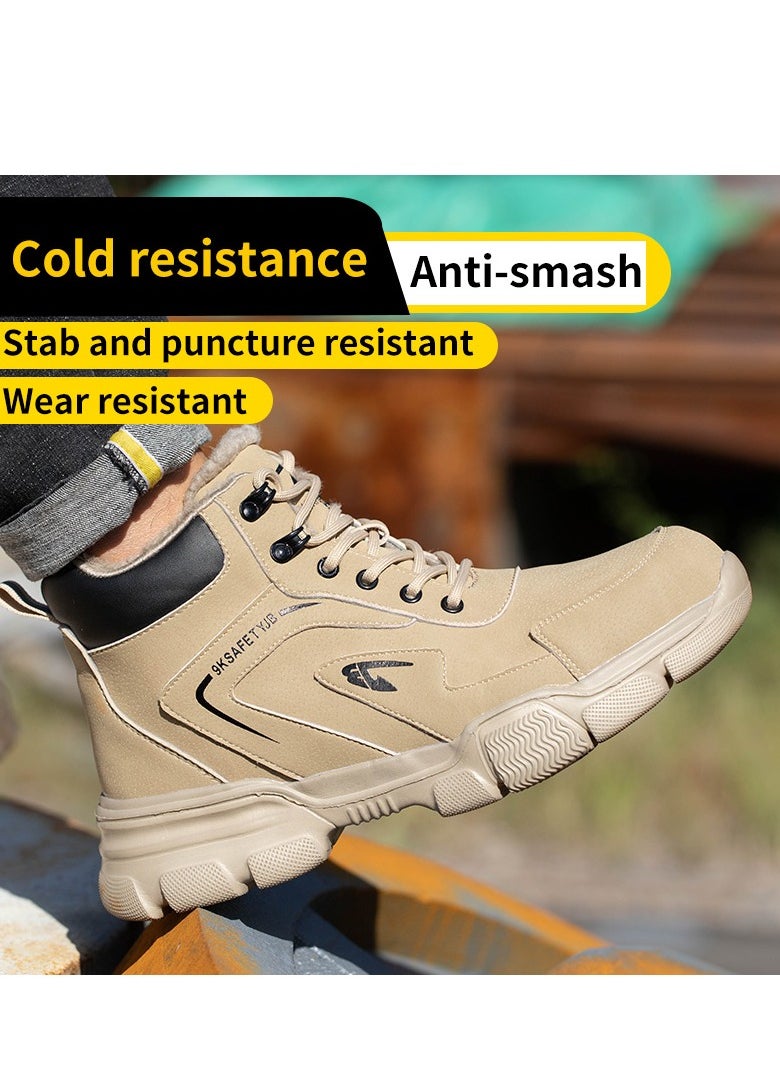 VICTGOAL - R-Win Waterproof Work Boots Steel Toe Cap Shoe Men Women Lightweight Comfortable Mid Top Safet Trainers - Image 1