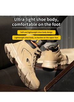 VICTGOAL R-Win Waterproof Work Boots Steel Toe Cap Shoe Men Women Lightweight Comfortable Mid Top Safet Trainers  - Image 5