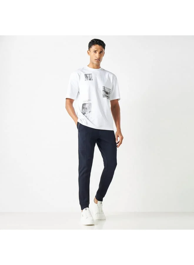 Iconic Iconic Mosean Joggers with Drawstring Closure and Pockets
