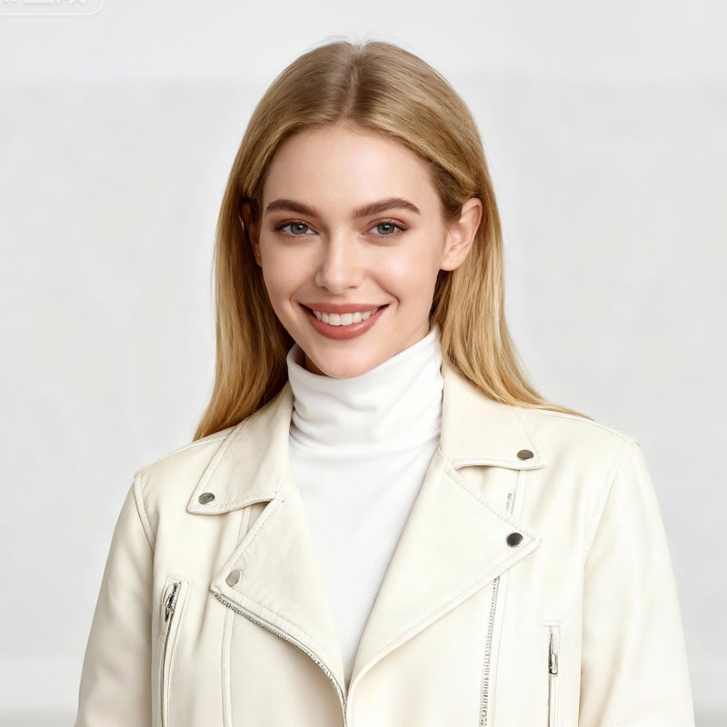 Yymobt Detachable Turtleneck Dickey Collar for Women Cotton Half Mock Turtlenecks Fake Turtle Neck Top Under Blouses Sweaters White, Black - Image 2