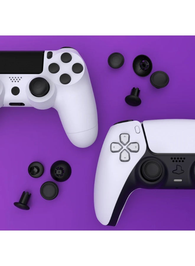 eXtremeRate عصا تحكم eXtremeRate ThumbsGear V3 قابلة للتبديل بتصميم مريح لأجهزة تحكم PS5 و PS4 - أسود - Image 4