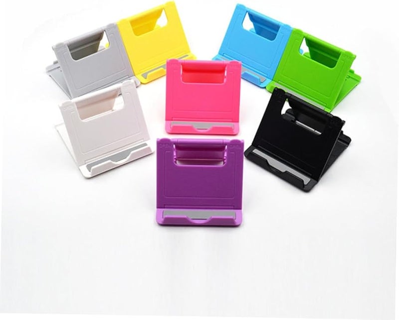 حامل هاتف قابل للتعديل للطاولة، حامل لوحي متعدد الزوايا، مدمج خفيف الوزن، لون عشوائي - Image 5