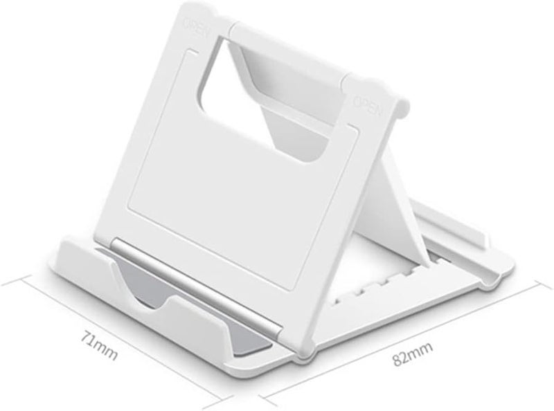 حامل هاتف قابل للتعديل للطاولة، حامل لوحي متعدد الزوايا، مدمج خفيف الوزن، لون عشوائي - Image 4