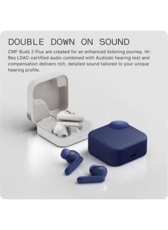 cmf by NOTHING CMF Buds 2 Plus Earbuds - Blue - Image 4