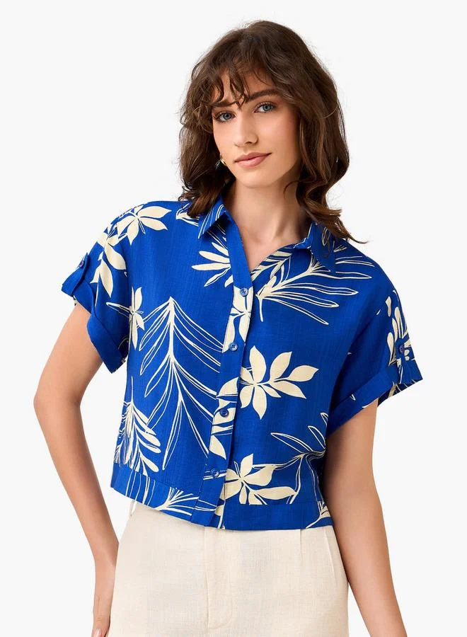 سبلاش فيڤ Regular Fit Shirt with Print