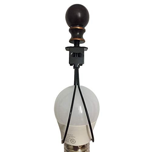 RddenIy Lamp Shade Light Bulb Clip Lampshade Adapter - Finial and Lampshade Levellers for Clip On Light Bulbs - Image 4