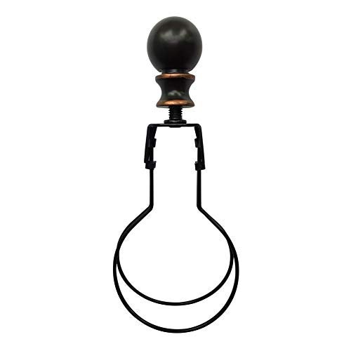 RddenIy Lamp Shade Light Bulb Clip Lampshade Adapter - Finial and Lampshade Levellers for Clip On Light Bulbs - Image 1