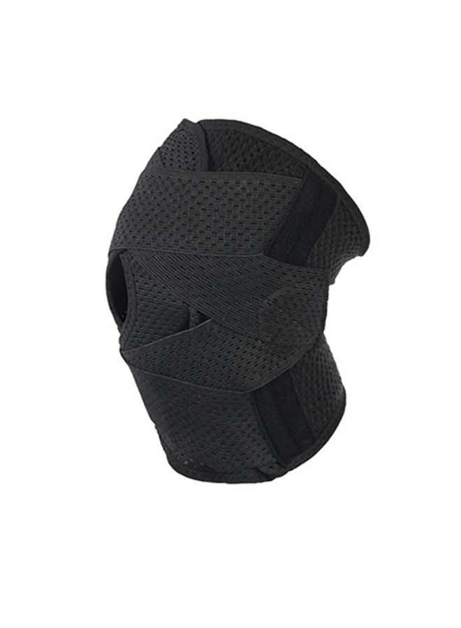 1Pcs Knee Brace with Side Stabilizers for Meniscal Tear Knee Pain ACL MCL Arthritis Injuries Recovery Breathable Adjustable Knee Support for Men and Women Black - Image 5