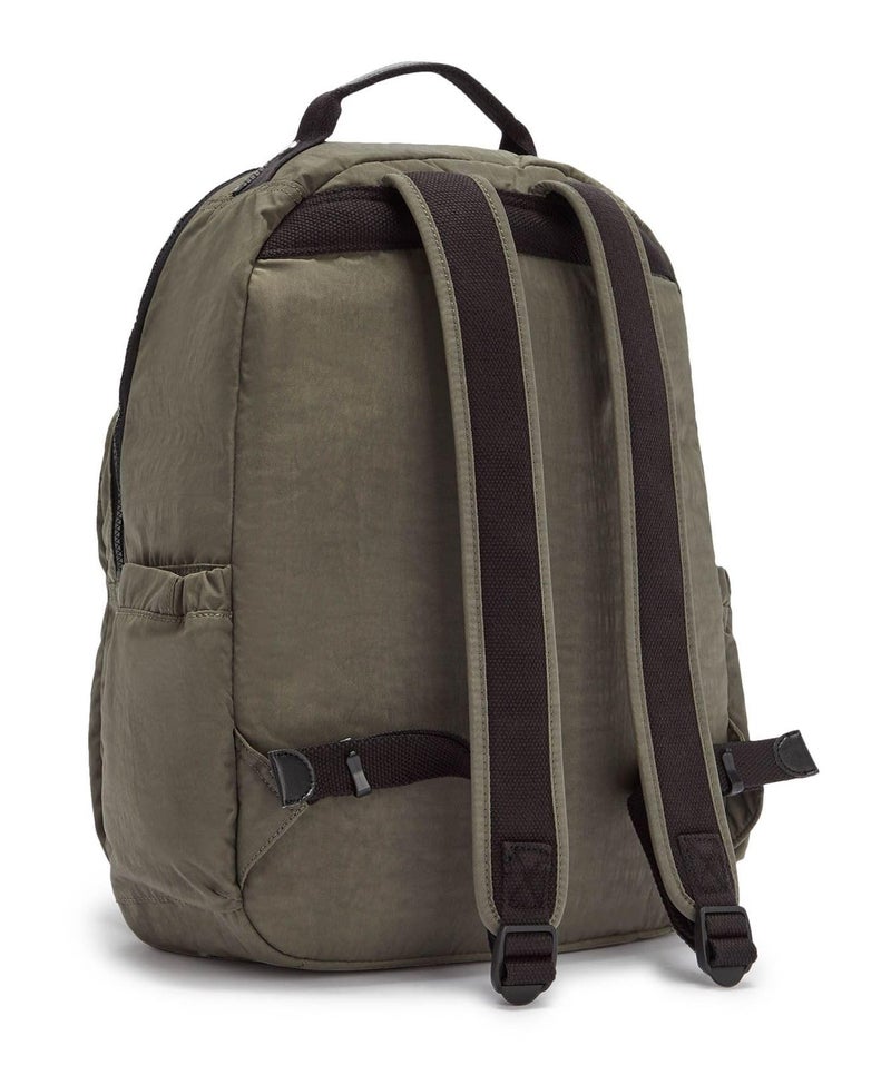 KIPLING KIPLING Kipling Unisex's Seoul Backpack, Green Moss, One Size - Image 4