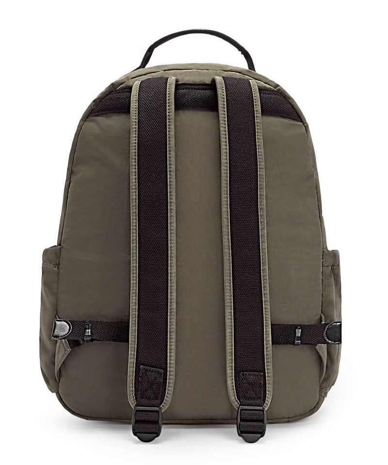 KIPLING KIPLING Kipling Unisex's Seoul Backpack, Green Moss, One Size - Image 5