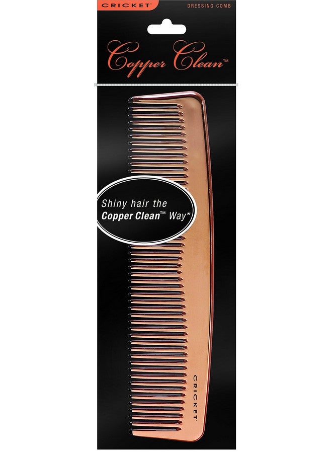 Cricket مشط شعر كوبر كلين من كريكيت - أمشاط شعر للنساء والرجال والمصففين، أسنان دقيقة إلى متوسطة، يقلل من تراكم الأوساخ، يعزز اللمعان، مصمم لتصفيف سهل - Image 4