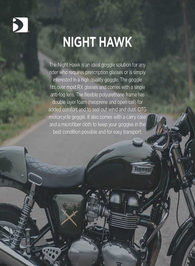 Bobster Night Hawk ®, Gloss Black Frame, Smoked Lens - Image 5