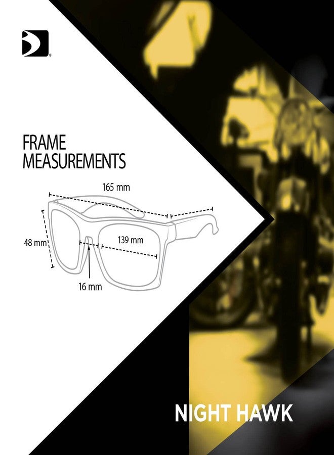 Bobster Night Hawk ®, Gloss Black Frame, Smoked Lens - Image 4