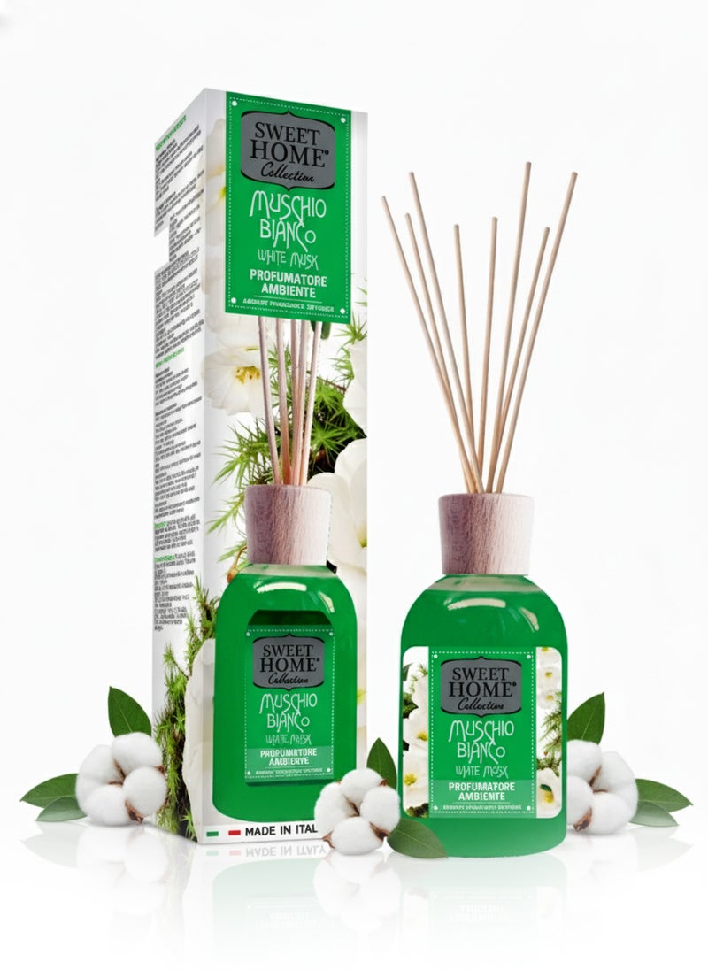 سويت هوم معطر جو سويت هوم أمبينت ٢٥٠ مل - مسك أبيض | بخاخ يدوم طويلًا للمنزل والغرفة | رائحة مسك رقيقة وأنيقة | ينعش الهواء فورًا | مثالي لغرف النوم والمعيشة والمكتب - Image 1