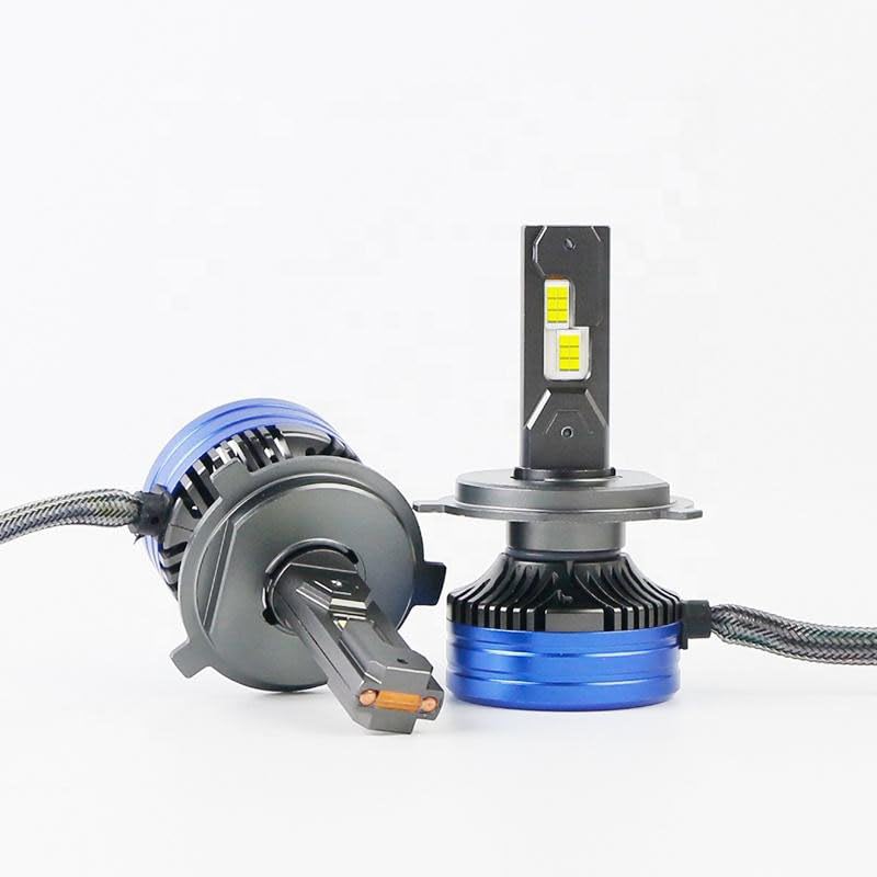 Audio Wheels H4/H19/9003/HB2-250W LED Headlight Bulbs – 30,000 Lumens Ultra-Bright, 6000K Cool White – IP68 Waterproof, Plug & Play Conversion Kit – 50,000+ Hrs, 2-Year Warranty - Image 4