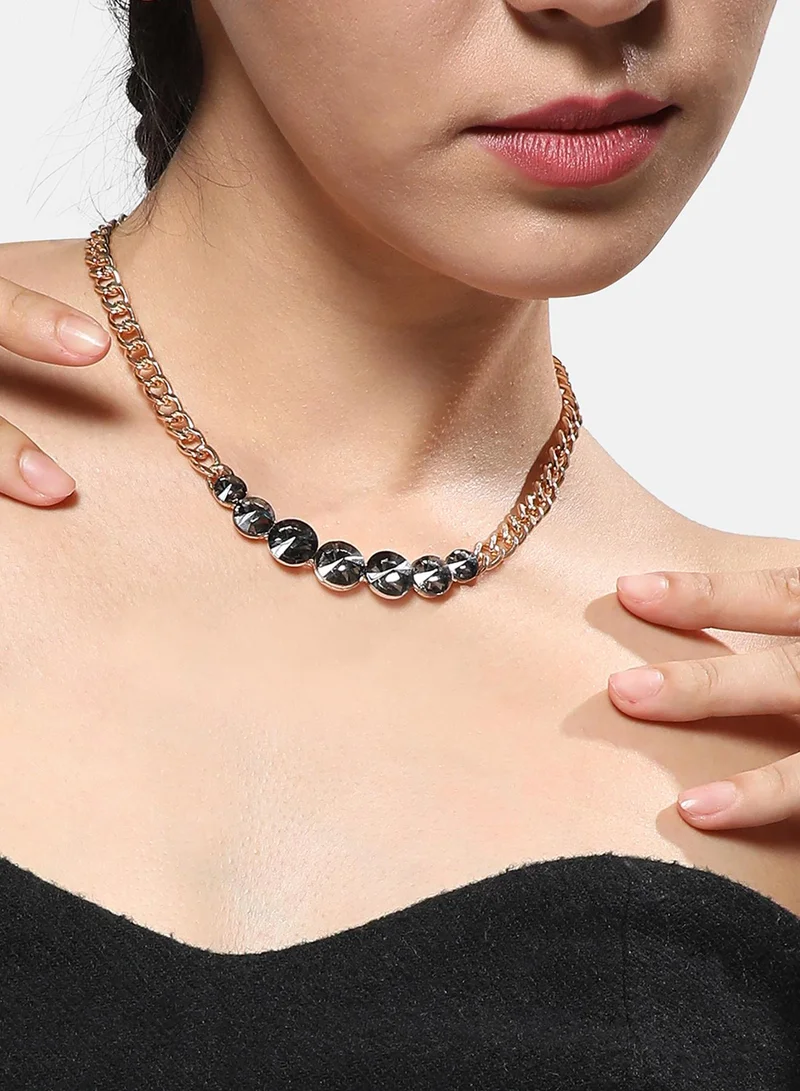 سوهي قلادة أورورا ويسبر - أسود فحمي