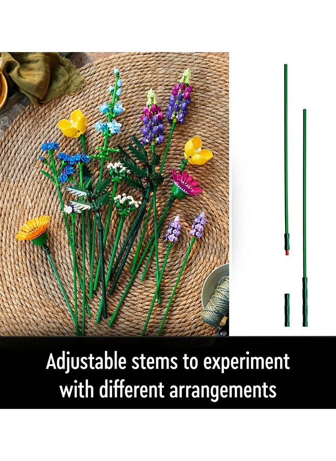 LEGO Botanicals Wildflower Bouquet 10313 Building Set (939) Pieces  - Image 5